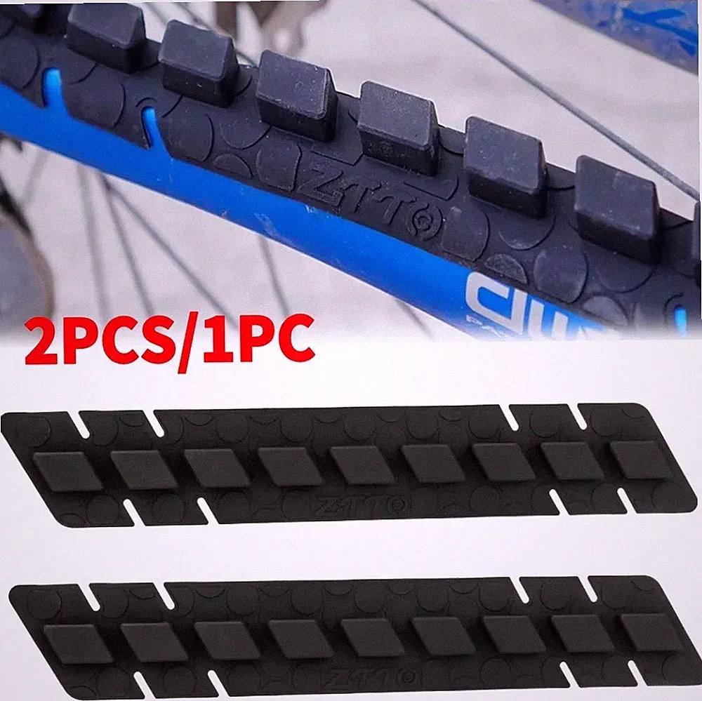 1/2PCS Silicone Bike Chainstay Protector Frame Guard Anti Scratch MTB Road