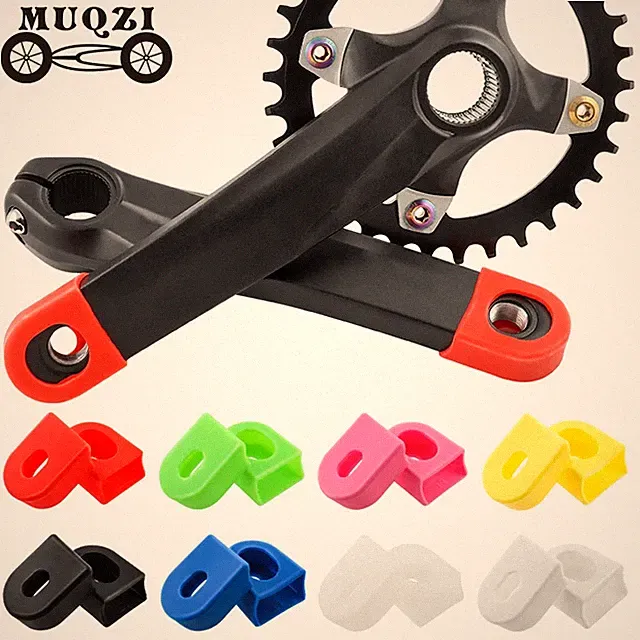 1 Pair Bike Crank Arm Protector Covers MTB Road Bicycle Protective Boots