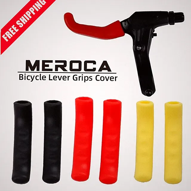 1 Pair Silicone Bike Brake Lever Grips Protective Cover Cycling Accessory - NEW