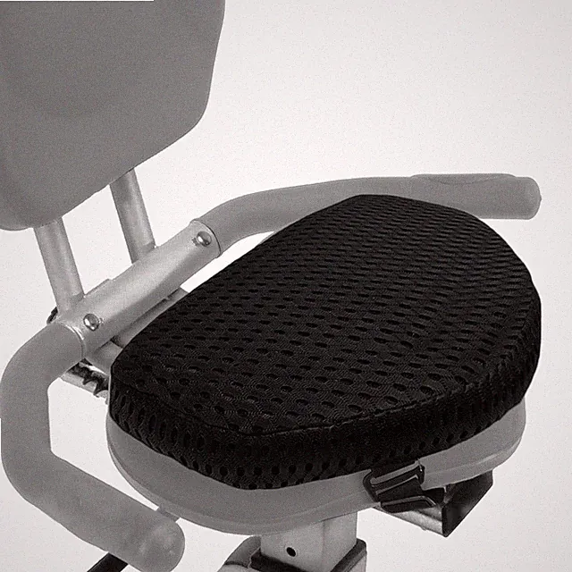 3" Thick Universal Recumbent Bike Seat Cushion - Anti-Slip Pad with Fixed Str...