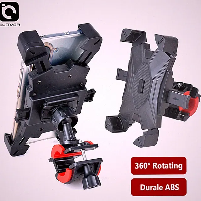 360° Motorcycle Bike Bicycle Cell Phone Holder Handlebar Mount GPS MTB Silicone
