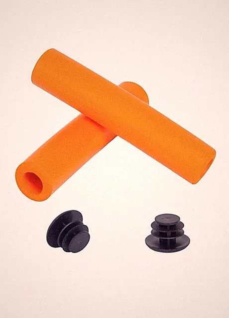Asti Shorex 32mm MTB BMX Silicone Grips Bicycles Asti Performance Esi Fit Orange