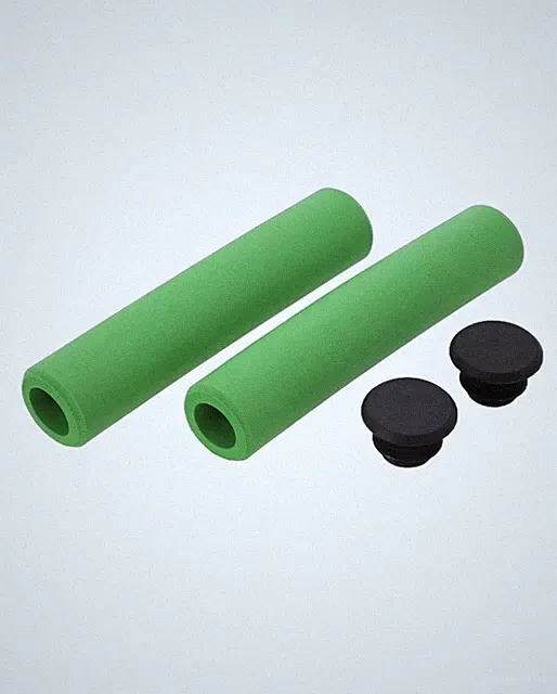 Asti Shorex 32mm MTB BMX Silicone Grips Bicycles Asti Performance Esi Fits Green