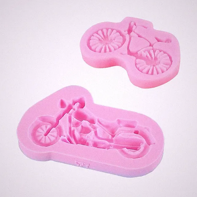 Baking Molds Cake Mold Motorcycle Silicone Molds Bicycles Tools Chocolate Molds