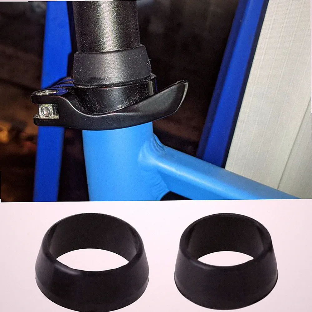Bicycle Seat Post Dust Cover Waterproof Soft Silicone Ring Mountain Bike Cycling