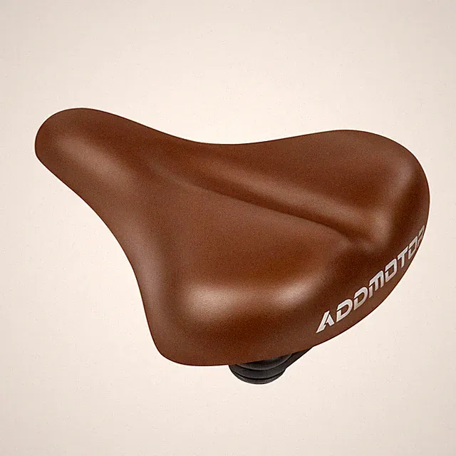 Big Silicone Bike Saddle Bicycle Seat Cushion with Spring Fit for Addmotor Ebike