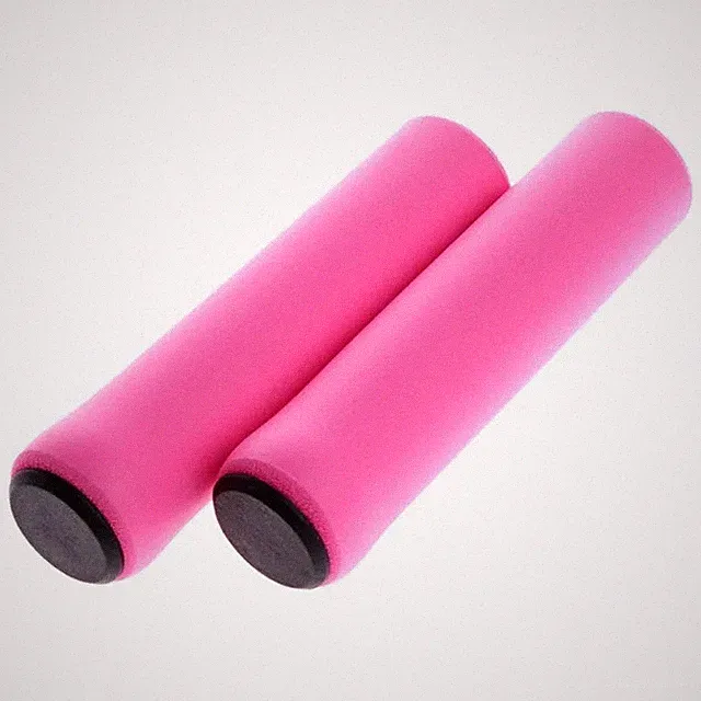 Bike Handlebar Grips Soft Anti Slip MTB BMX Rubber Sponge Cycling Grips Pair