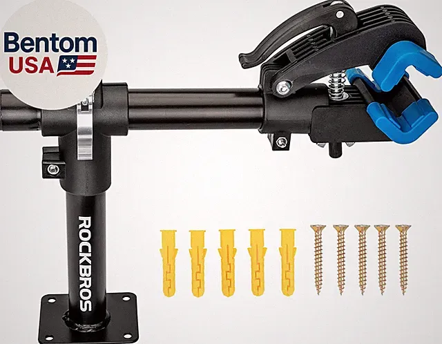 Bike Repair Stand - Bench Mount Workbench for Road & Mountain Bikes