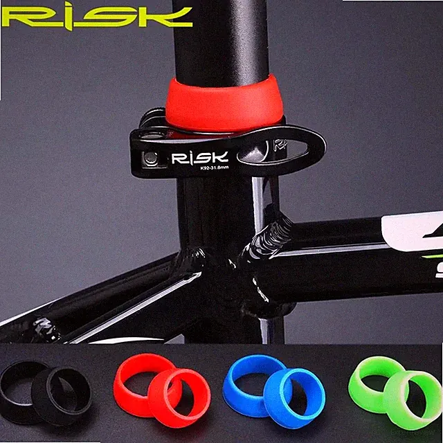 Bike Seatpost Rubber Dust Cover Silicone Waterproof MTB Protective Ring