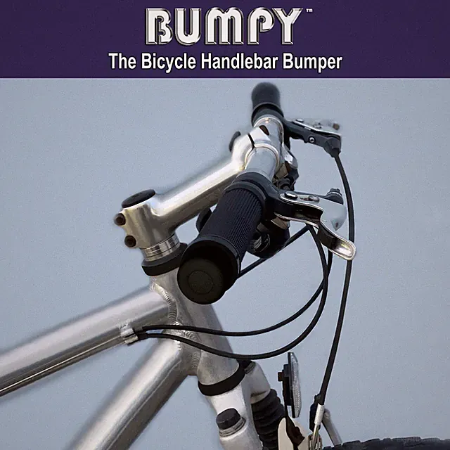 BUMPY END PLUG Bike Handlebar Soft Safe Secure Best Fit Grip Cap Black Pair