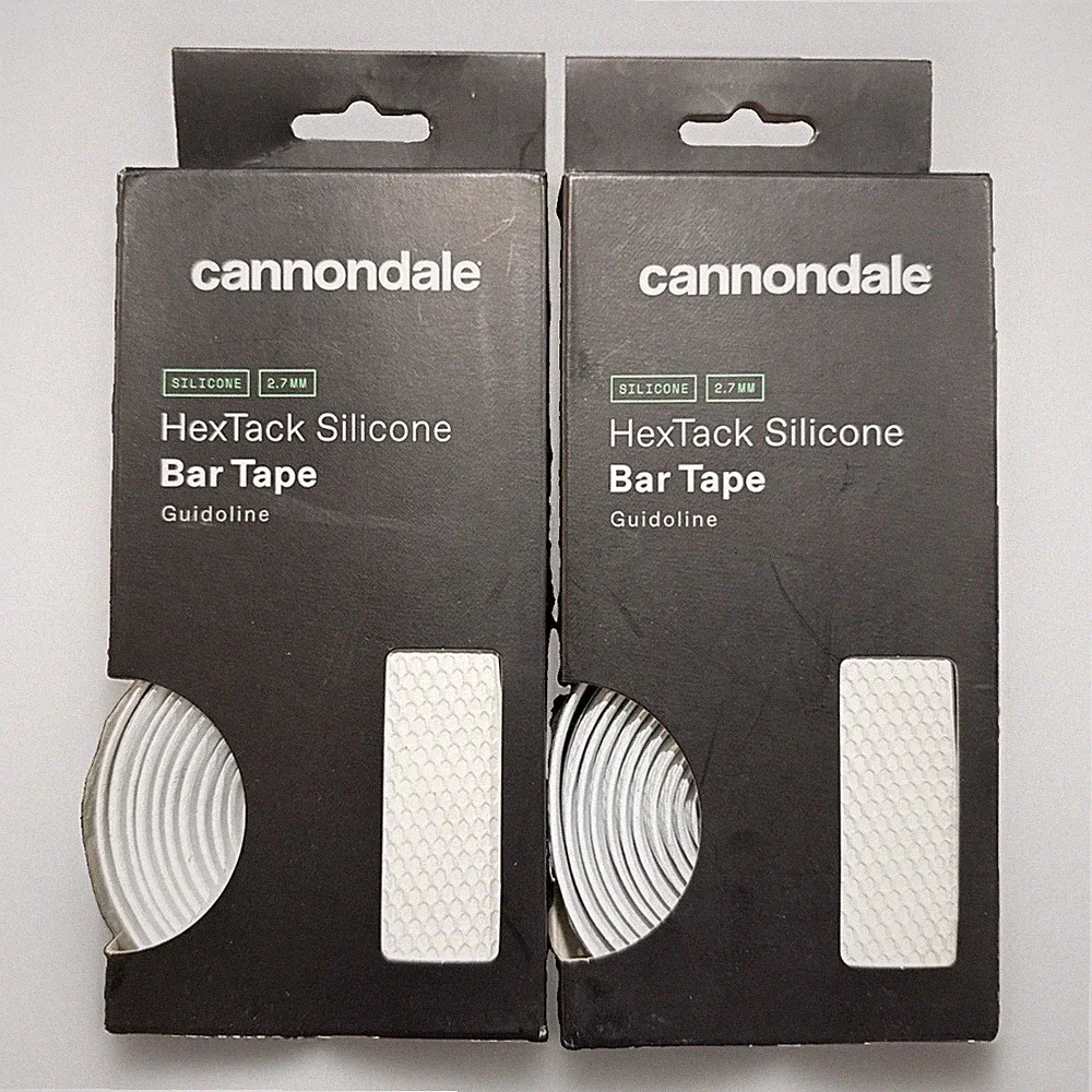 Cannondale HexTack Silicone Bar Tape ,Ea White Handlebar Wrap