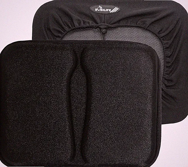 Comfort Gel Padded Seat Cushion for Recumbent Bikes & Rowing Machines