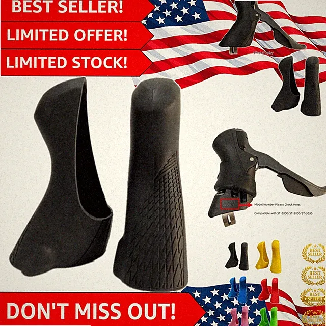 Eco-Friendly Silicone Bike Brake Lever Hoods Compatible with ST-R3000 Models