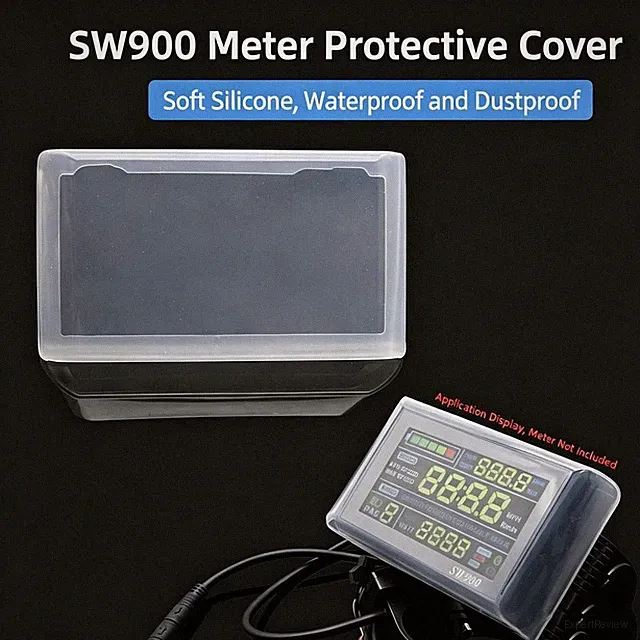 Electric Bike SW900 Display Cover Silicone Protective Case Waterproof Dustproof