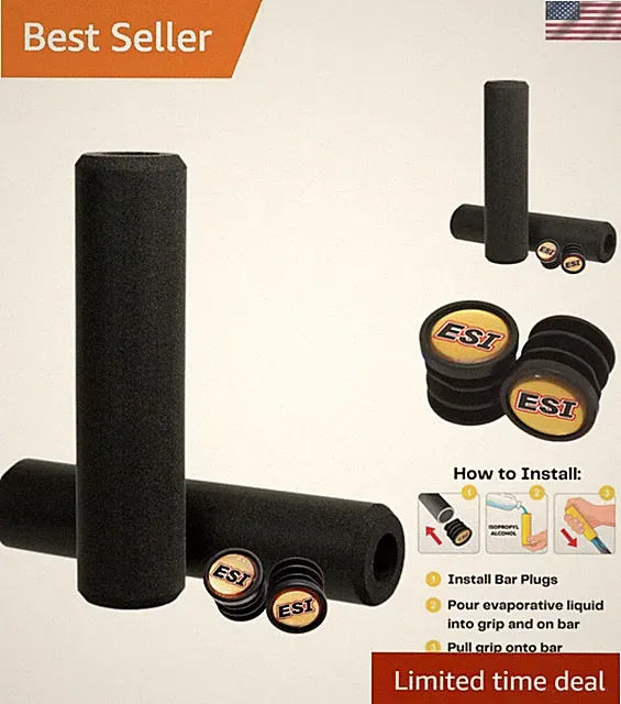 Extra Chunky - Silicone MTB Grips - Ultimate Comfort and Control for Mountain...