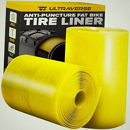 Fat Tire Liners Tube Protection Against Flats, 20, 24 and 26 inch x 4.0 WIDTH