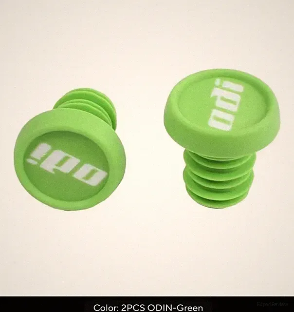 Green Handlebar End Plugs Rubber Bar Cap Grip Mountain Bike Road Bicycle ODI