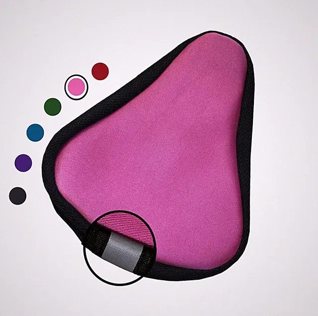 Kids Bike Gel Seat Cushion Cover 8x5 Inch Comfortable Bicycle Saddle Pad