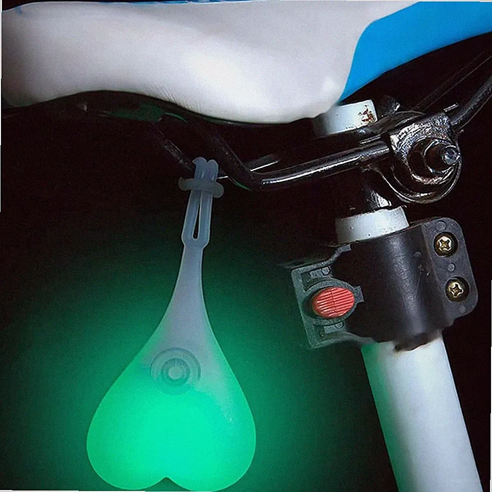 LED Bike Taillight Bicycle Rear Light Night Riding Essential Cycling Seat Back S