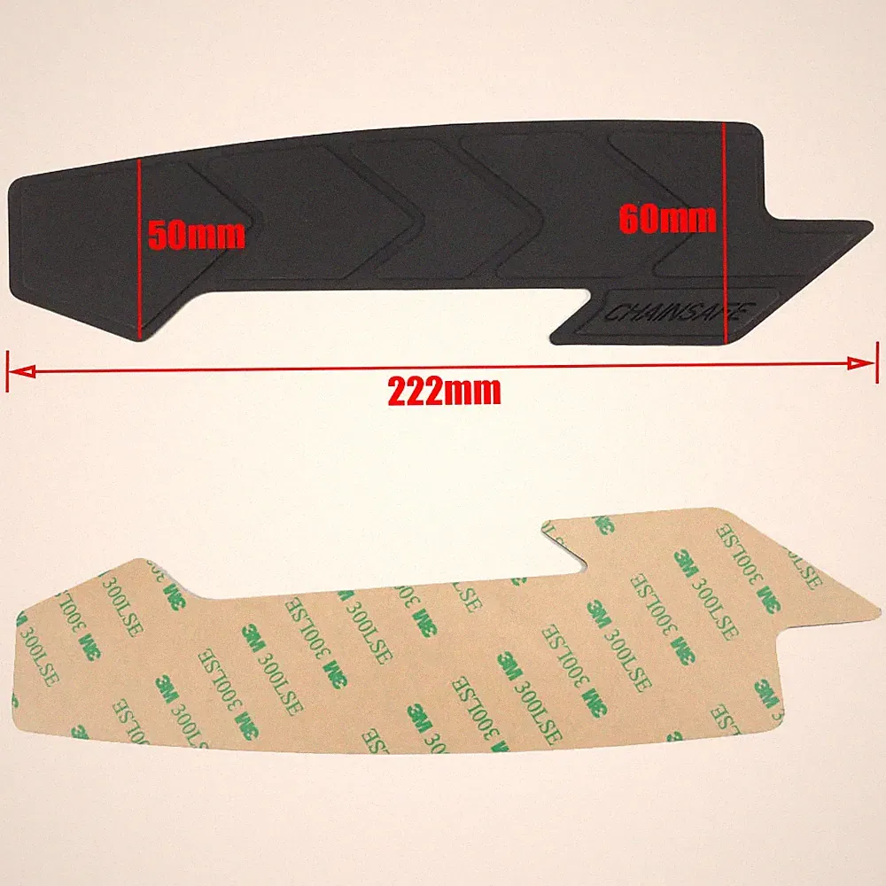 MTB Road Bike Chain Protector Chainstay Silicone Bicycle Frame Care Guards Self