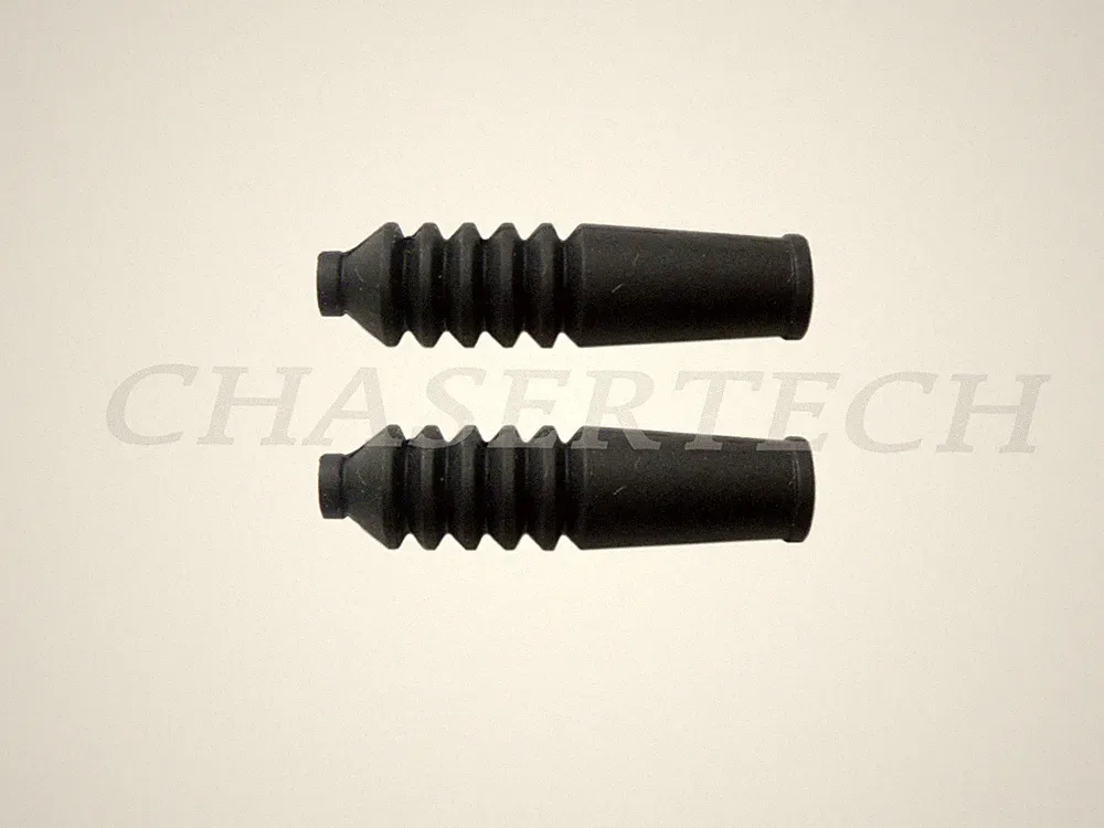 MTB Road BMX Bicycle Bike V-Brake Silicone Accordion Boot Black 2 Pieces