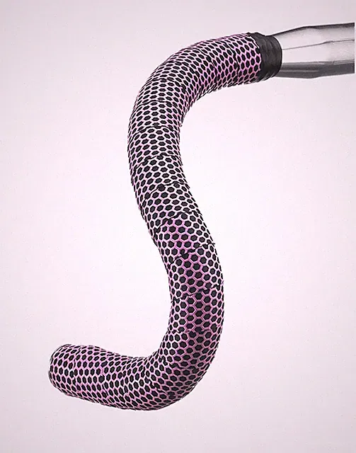 NEW! Silicone Wrap-Hexon Road Touring Bicycle Bike BTP Handlebar Tape Pink/Black