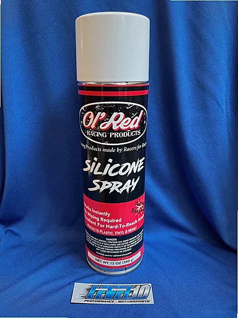 OL' RED Silicone Spray 12oz wt - That New Bike Shine -Yamaha Honda KTM Kawasaki