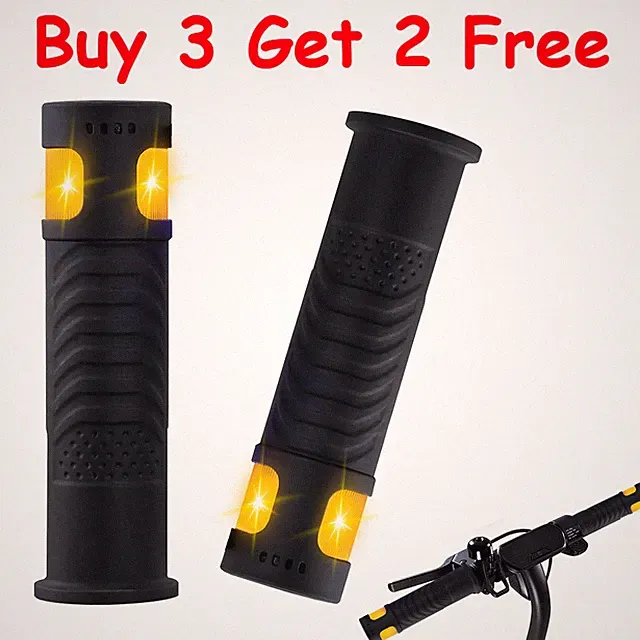 Pair Cycling Mountain Bike Bicycle MTB Handlebar Silicone Anti-slip Handle Grips