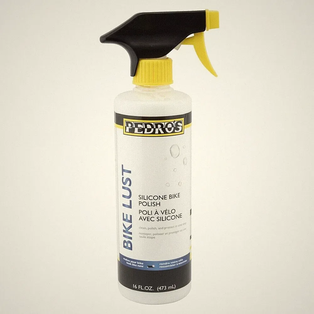 Pedros Bike Lust Silicone Bike Polish 16oz Spray Bicycle Cleaner