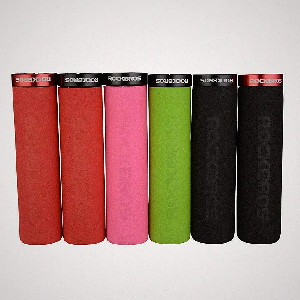 ROCKBROS Bicycle Handlebar Grips Cycling MTB BXM Bike Silicone Sponge Soft Grips