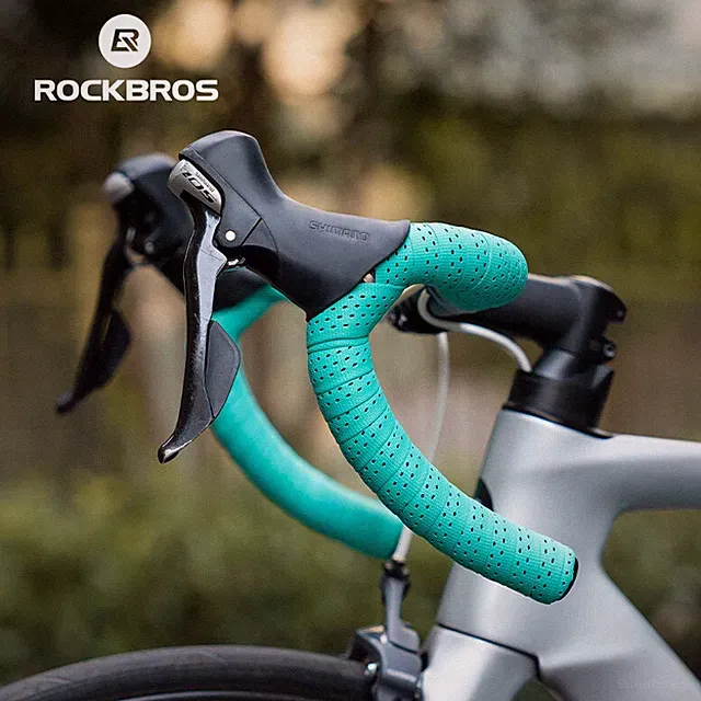 ROCKBROS Road Bike Handlebar Tape EVA PU Non-slip Shockproof Gravel Bicycle Grip