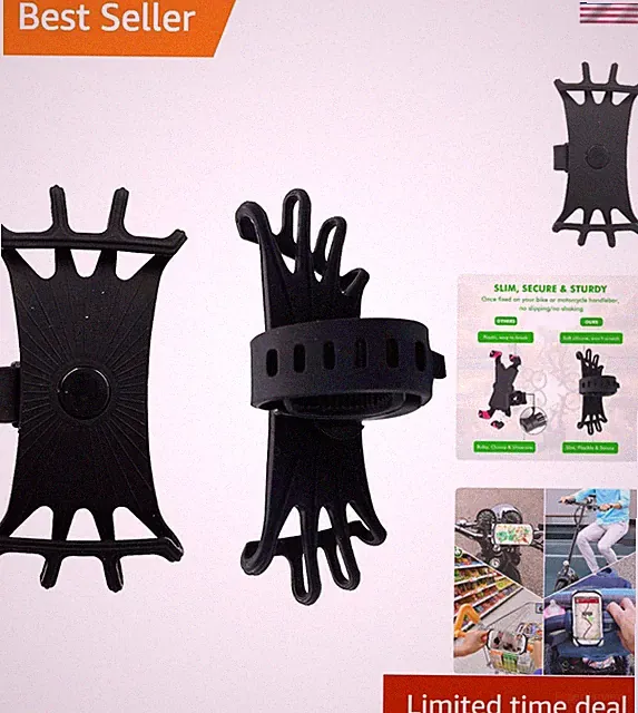 Silicone Bike Phone Mount for Smartphones - Secure & Easy Installation