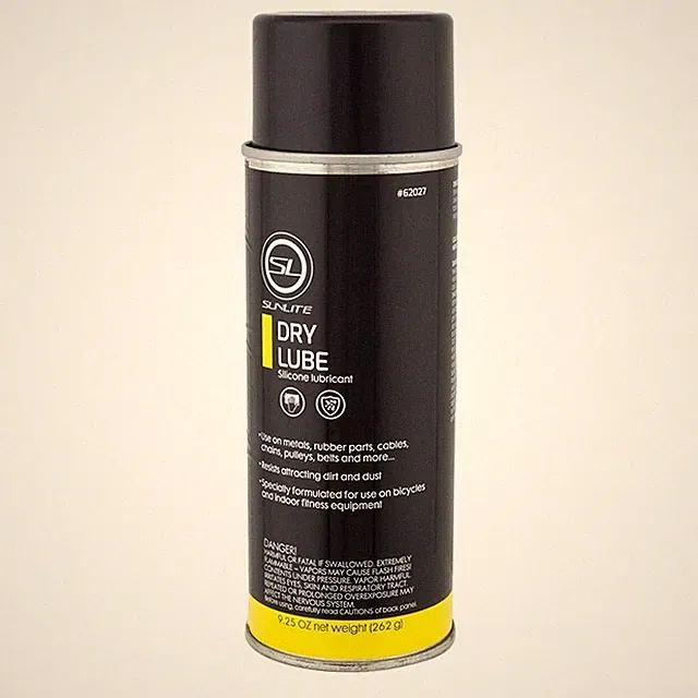 Sunlite Dry Lube w/Silicone - 9oz Spray Can Yellow