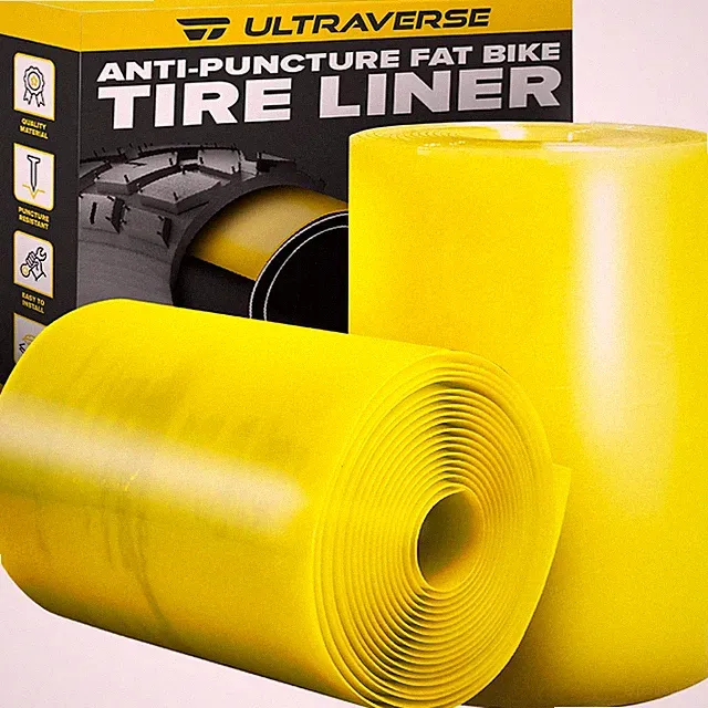 Ultraverse Fat Tire Liners Tube Protection against Flats, 20, 24 and 26 Inch X 4