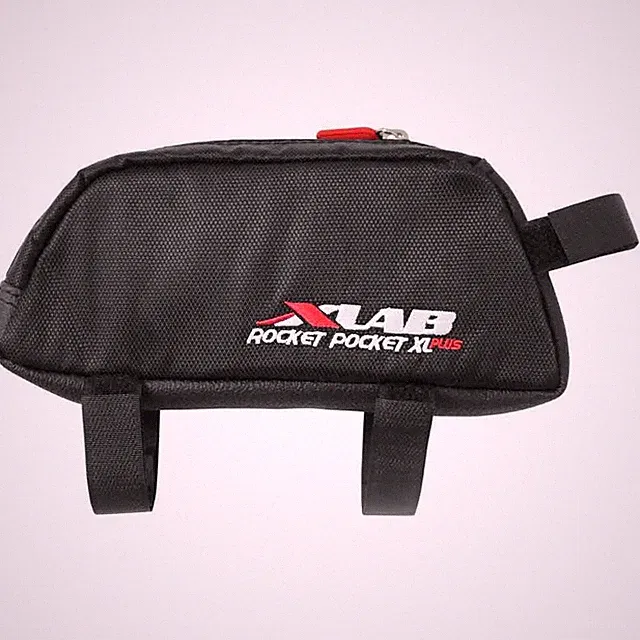 XLAB Rocket Pocket XL Plus Top Tube Bag Black 46 cubic inches